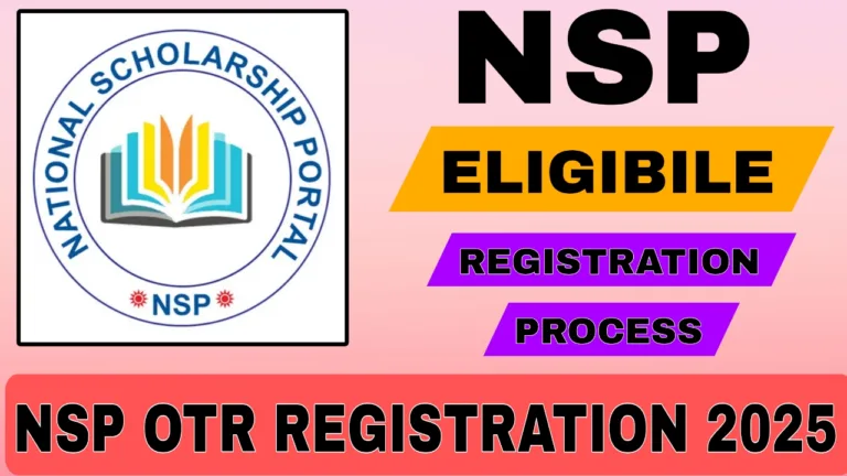 NSP OTR Registration 2025