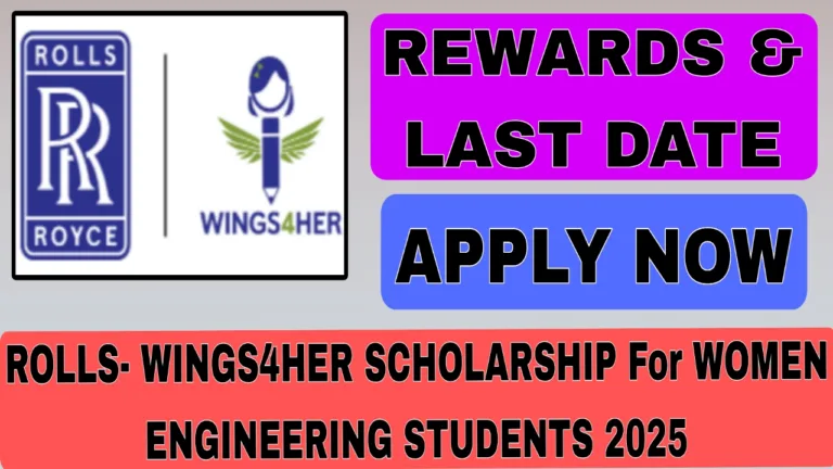 Rolls-Royce Wings4Her Scholarship Women Eng Student 2025