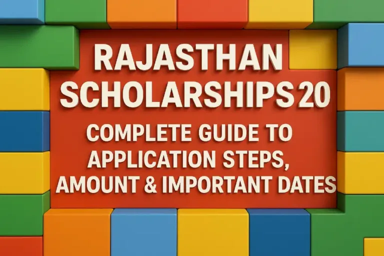 Rajasthan Scholarships 2025