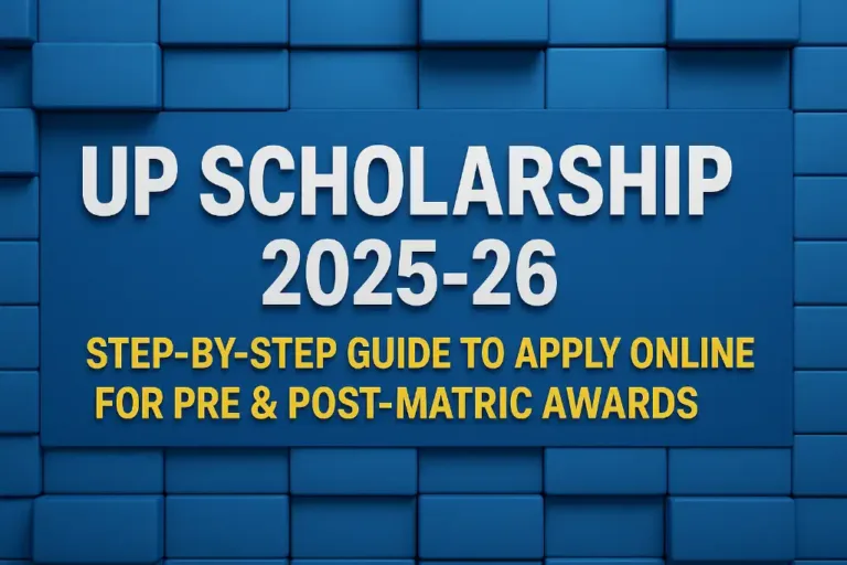 UP Scholarship 2025-26